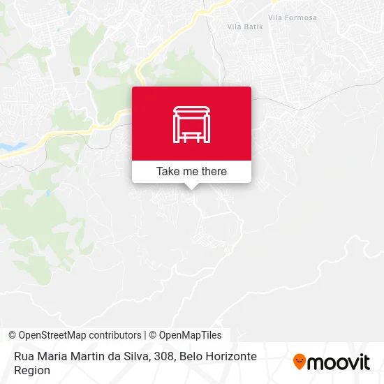 Rua Maria Martin da Silva, 308 map
