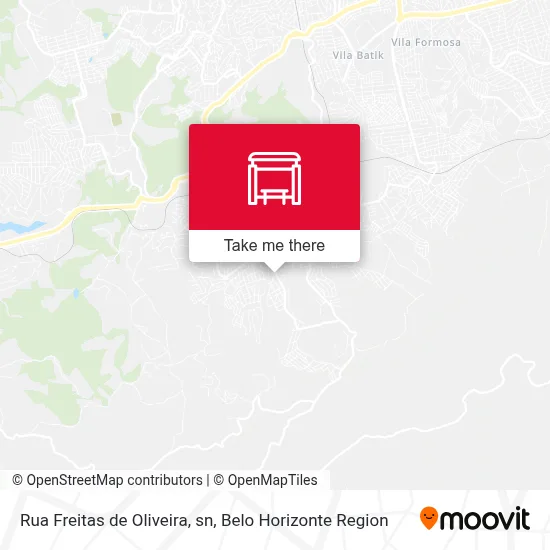Rua Freitas de Oliveira, sn map