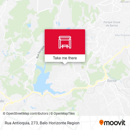 Rua Antioquia, 273 map