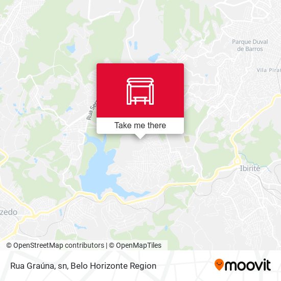 Rua Graúna, sn map