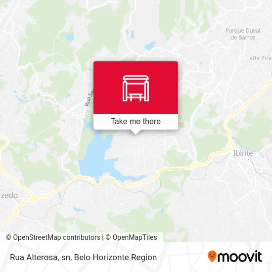 Rua Alterosa, sn map