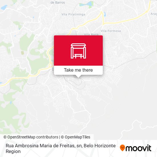 Rua Ambrosina Maria de Freitas, sn map