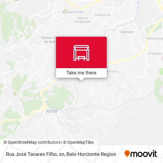 Rua José Tavares Filho, sn map