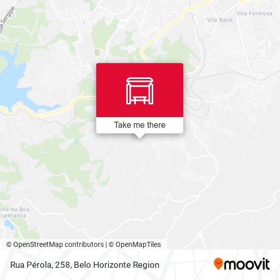 Rua Pérola, 258 map