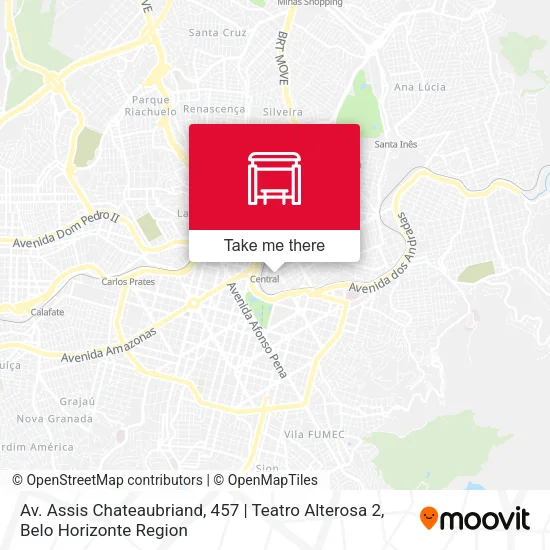 Av. Assis Chateaubriand, 457 | Teatro Alterosa 2 map