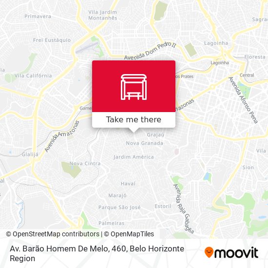 Mapa Av. Barão Homem De Melo, 460