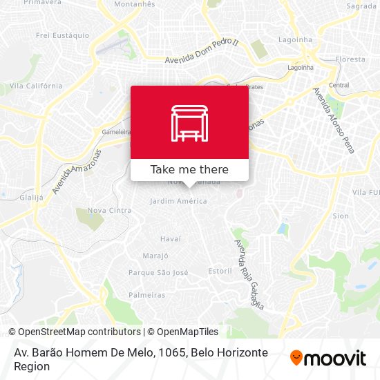 Av. Barão Homem De Melo, 1065 map