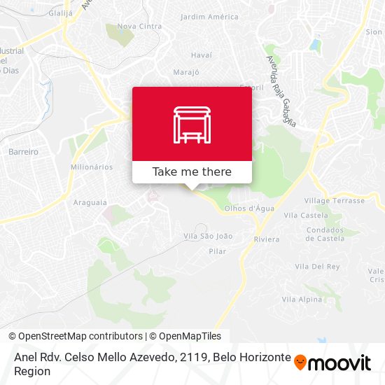 Anel Rdv. Celso Mello Azevedo, 2119 map