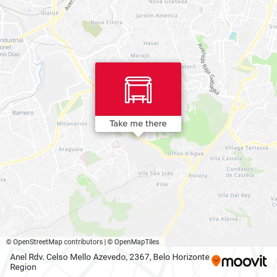Anel Rdv. Celso Mello Azevedo, 2367 map