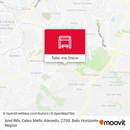 Anel Rdv. Celso Mello Azevedo, 2708 map
