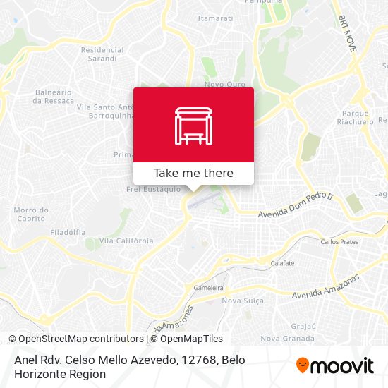 Anel Rdv. Celso Mello Azevedo, 12768 map