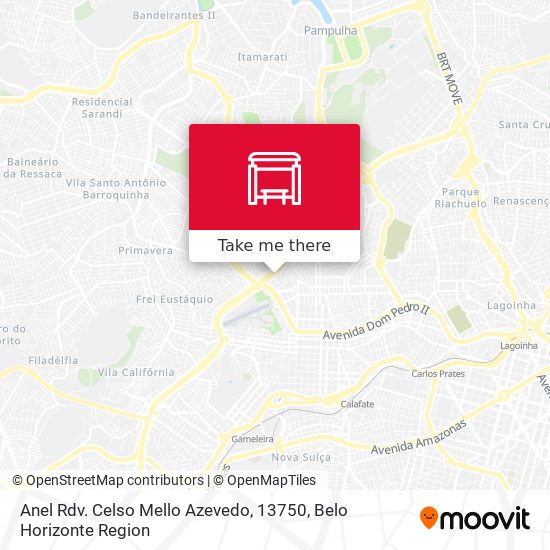 Anel Rdv. Celso Mello Azevedo, 13750 map