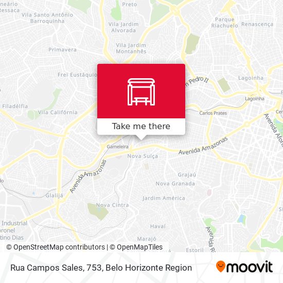 Rua Campos Sales, 753 map