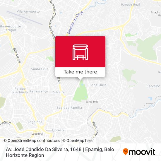 Av. José Cândido Da Silveira, 1648 | Epamig map