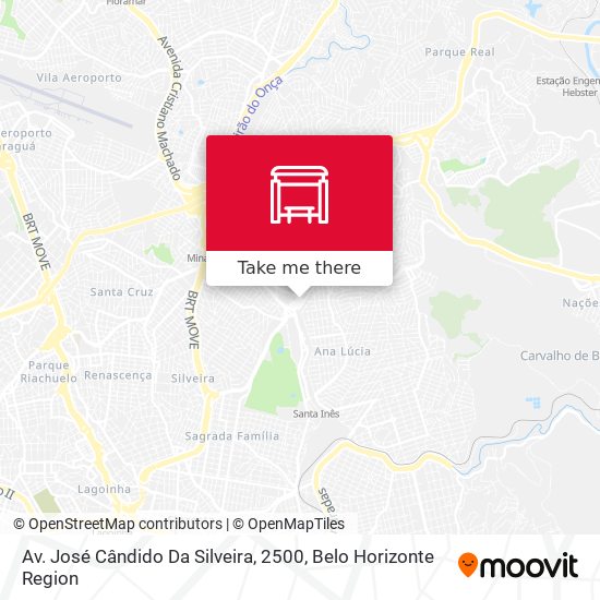 Mapa Av. José Cândido Da Silveira, 2500