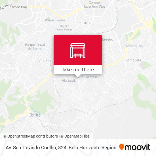 Av. Sen. Levindo Coelho, 824 map