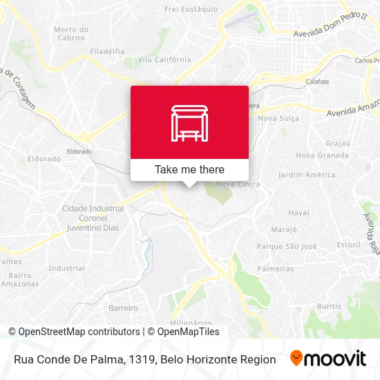 Rua Conde De Palma, 1319 map