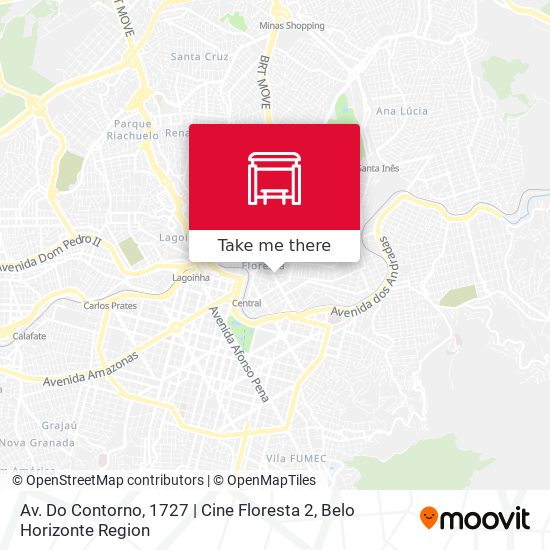 Av. Do Contorno, 1727 | Cine Floresta 2 map