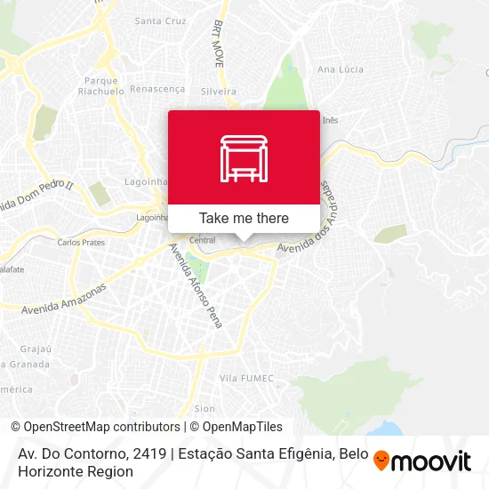 Av. Do Contorno, 2419 | Estação Santa Efigênia map