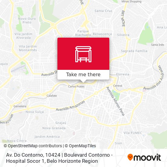 Av. Do Contorno, 10424 | Boulevard Contorno - Hospital Socor 1 map