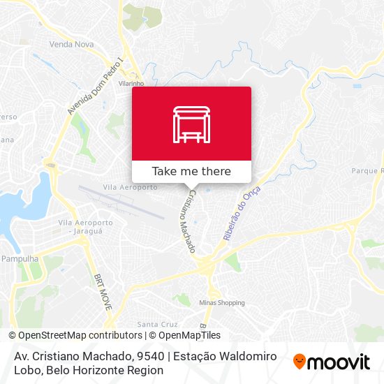 Av. Cristiano Machado, 9540 | Estação Waldomiro Lobo map