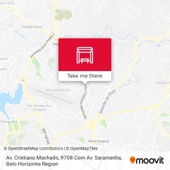 Mapa Av. Cristiano Machado, 9708 Com Av. Saramenha