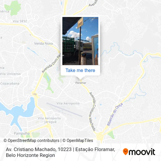 Av. Cristiano Machado, 10223 | Estação Floramar map