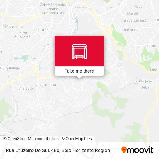 Rua Cruzeiro Do Sul, 480 map