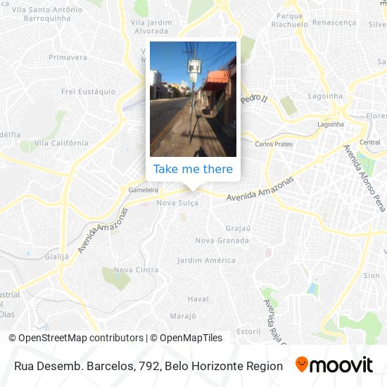 Mapa Rua Desemb. Barcelos, 792