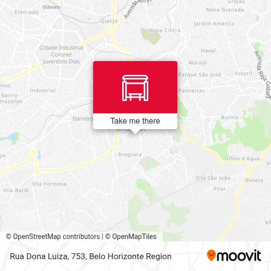 Rua Dona Luiza, 753 map
