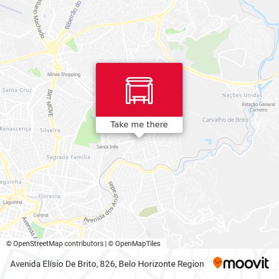 Avenida Elísio De Brito, 826 map