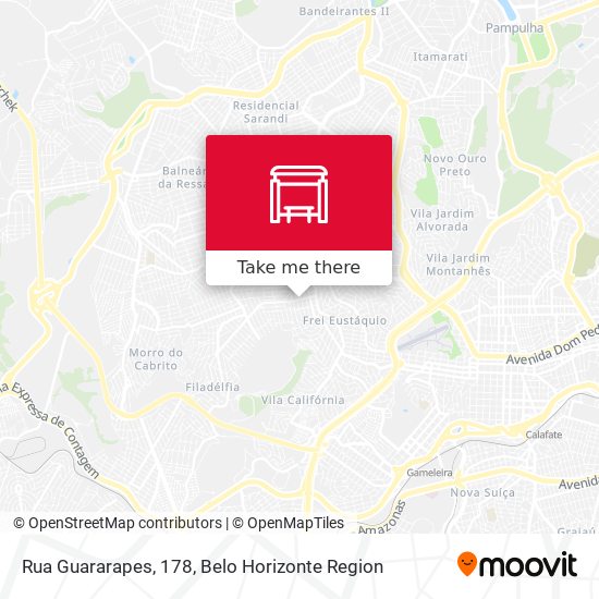 Rua Guararapes, 178 map