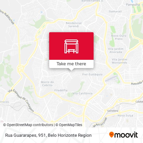 Rua Guararapes, 951 map