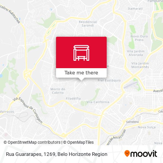 Rua Guararapes, 1269 map