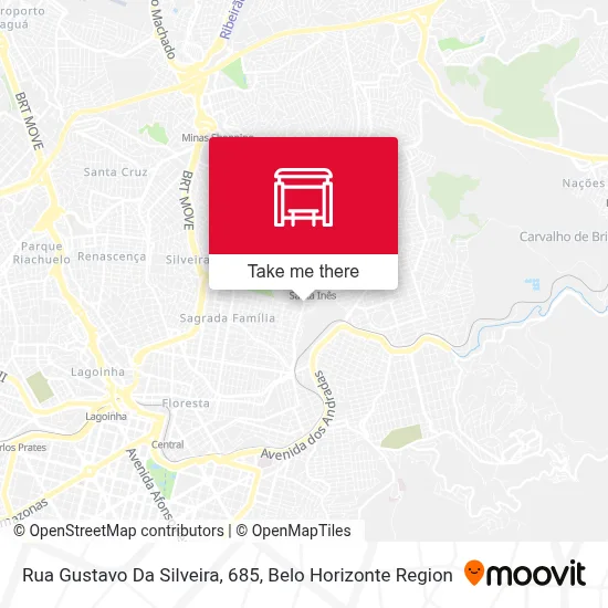 Rua Gustavo Da Silveira, 685 map