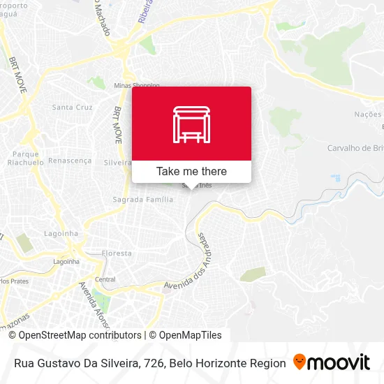Rua Gustavo Da Silveira, 726 map