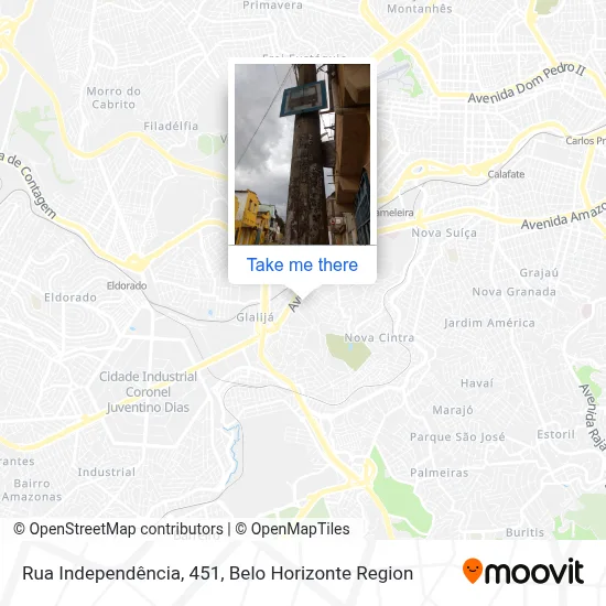 Rua Independência, 451 map