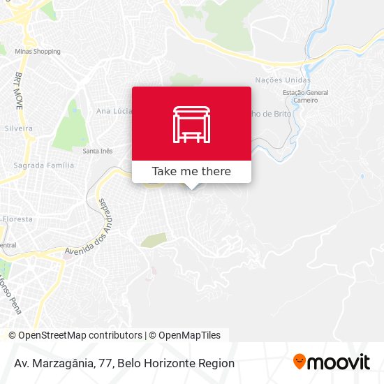 Av. Marzagânia, 77 map