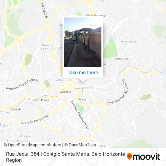Rua Jacuí, 354 | Colégio Santa Maria map