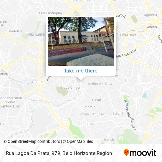 Mapa Rua Lagoa Da Prata, 979