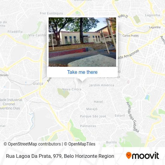 Rua Lagoa Da Prata, 979 map