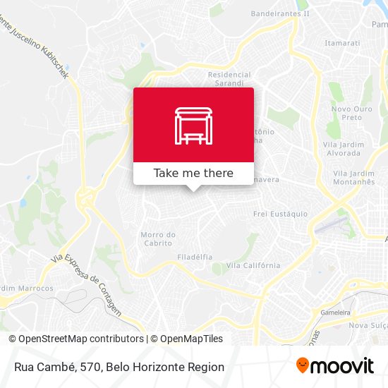 Rua Cambé, 570 map