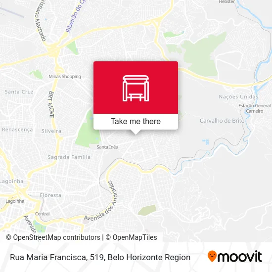 Rua Maria Francisca, 519 map
