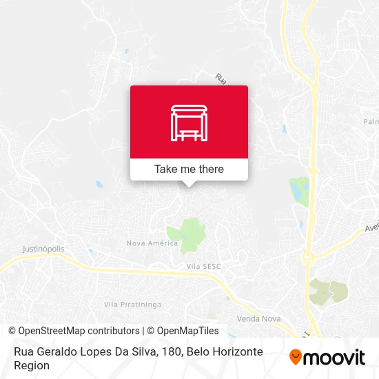 Rua Geraldo Lopes Da Silva, 180 map