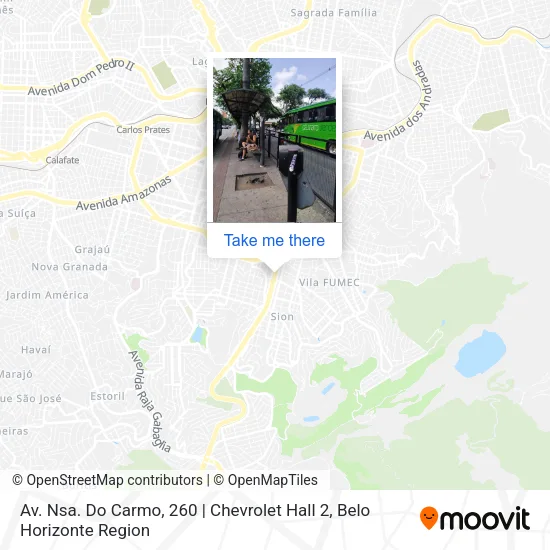 Av. Nsa. Do Carmo, 260 | Chevrolet Hall 2 map