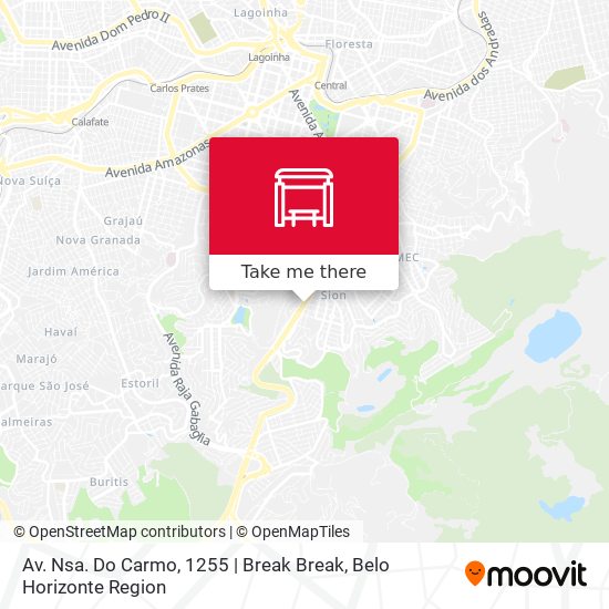 Av. Nsa. Do Carmo, 1255 | Break Break map