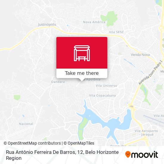 Rua Antônio Ferreira De Barros, 12 map