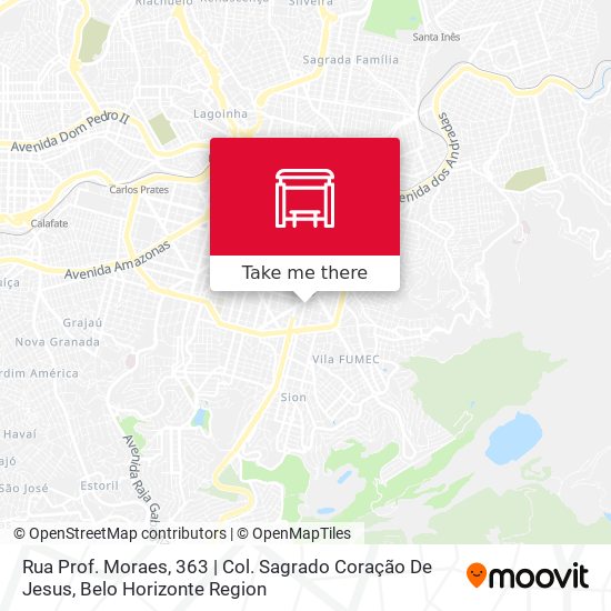 Rua Prof. Moraes, 363 | Col. Sagrado Coração De Jesus map