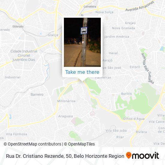 Rua Dr. Cristiano Rezende, 50 map