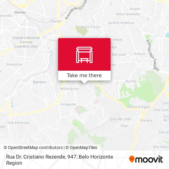 Rua Dr. Cristiano Rezende, 947 map
